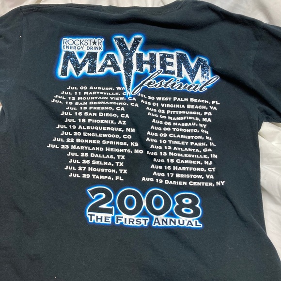 Mayhem Festival Tee - Picture 2 of 2